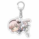 Conjunto de chaveiros de acrílico Magical Girl Raising Project Chibi Style