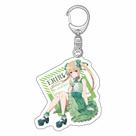 Conjunto de chaveiros de acrílico Saekano Eriri e Megumi Chibi Keyrin Conjunto de chaveiros de acrílico Saekano Eriri e Megumi Chibi Keyrin