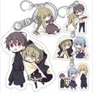 Conjunto de chaveiros de acrílico The White Holy Maiden and the Black Priest