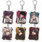 Conjunto de chaveiros de acrílico Tōgen Ankoku Saki e Shiki Chibi Style