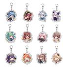 Conjunto de chaveiros de acrílico Virtual UP YouTuber Chibi Characters