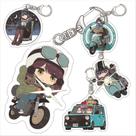 Conjunto de chaveiros de acrílico Yuru Camp Nadeshiko e Rin Chibi Style Conjunto de chaveiros de acrílico Yuru Camp Nadeshiko e Rin Chibi Style