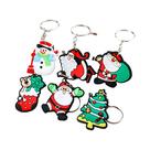 Conjunto De Chaveiros De Natal 24Pcs/120Pcs Design De Papai Noel, Boneco De Neve E Árvore, Conjunto De Chaveiros De Natal 24Pcs/120Pcs Design De Papai Noel, Boneco De Neve E Árvore,