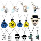 Conjunto de chaveiros e colares Breaking Bad Heisenberg Accessorie