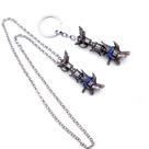Conjunto de chaveiros e colares League of Legends Jinx's Gun
