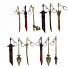 Conjunto de chaveiros Genshin Impact Wolf's End Sword Alloy