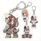 Conjunto de chaveiros Gleipnir Anime Acrylic Shuichi, Akira, Reina