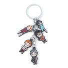 Conjunto de chaveiros Haikyuu Chibi, liga de 5 caracteres