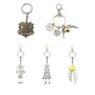 Conjunto de chaveiros Harry Potter 9¾ Platform, Golden Snitch, Dobby