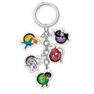 Conjunto de chaveiros Hunter x Hunter Acrílico com 5 bonecos