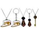 Conjunto de chaveiros JoJo's Bizarre Adventure Jotaro & Kira Designs