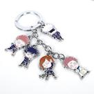 Conjunto de chaveiros Jujutsu Kaisen Yuji Gojo Panda Character Alloy