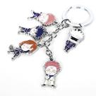 Conjunto de chaveiros Jujutsu Kaisen Yuji Itadori e Gojo Satoru
