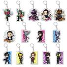 Conjunto de chaveiros Kamen Rider OOO e Den-O Acrylic Anime Keyrin