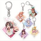 Conjunto de chaveiros Kizuna Ai Allele Miracle, Mirai, Kuan e mais