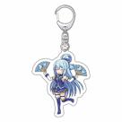 Conjunto de chaveiros KonoSuba Aqua, Kazuma e Megumin Acrylic Conjunto de chaveiros KonoSuba Aqua, Kazuma e Megumin Acrylic