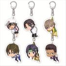 Conjunto de chaveiros Prince of Tennis U-17 em acrílico Ryoma Tezuka