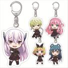 Conjunto de chaveiros Slave of the Magic Capital Yuki, Kyoka & Zuzu