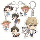 Conjunto de chaveiros SPY FAMILY Lloyd e Anya Forger em acrílico Conjunto de chaveiros SPY FAMILY Lloyd e Anya Forger em acrílico