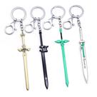 Conjunto de chaveiros Sword Art Online Dark Repulser & Elucidator