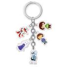 Conjunto de chaveiros Undertale Papyrus Sans Frisk Toriel Flowey