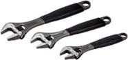 Conjunto de chaves ajustáveis Bahco Alloy Steel Metric (pacote com 3)