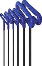 Conjunto de Chaves Allen Hex T-Key EKLIND 55166 - 6 Peças com Empunhadura Emborrachada