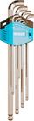Conjunto de chaves Allen NordWolf de 9 peças Metric Stubby de 1,5 a 10 mm