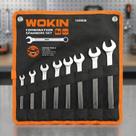 Conjunto de Chaves Combinadas 8 Peças Wokin Tools Cromado