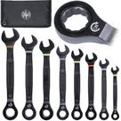 Conjunto de chaves combinadas com catraca Klein Tools 69408MG 8 unidades