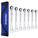 Conjunto de chaves combinadas com catraca WORKPRO 7 peças 8-17 mm