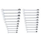 Conjunto de chaves CRAFTSMAN Ratcheting 20 peças SAE/Metric (CMMT87220)