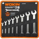 Conjunto de Chaves de Boca Dupla 8 Peças Wokin Tools Preto