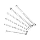 Conjunto De Chaves De Boca Métricas CRV Extra Longas Com 6 Peças De 8mm a 19mm, Chave De Aviação