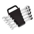 Conjunto de chaves de catraca Amazon Basics Metric de 5 peças