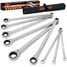 Conjunto de chaves de catraca HORUSDY Extra Long 9 peças 8-22 mm CR-V
