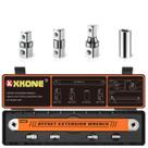 Conjunto de chaves de extensão offset XKONE 15,4 cm com adaptadores e soquete Conjunto de chaves de extensão offset XKONE 15,4 cm com adaptadores e soquete