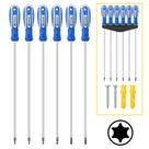 Conjunto de chaves de fenda Amartisan Extra Long Torx 6 peças T10 - T30
