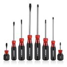 Conjunto de chaves de fenda Arrow 8 PCS Magnetic S2 Steel Antiderrapante