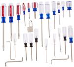 Conjunto de chaves de fenda CRAFTSMAN CMHT65046 25 peças com liga de aço