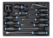 Conjunto de chaves de fenda DURATECH Magnetic S2 Steel de 12 peças