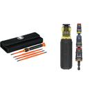 Conjunto de chaves de fenda e soquete Impact Flip Klein Tools 8 em 1