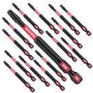 Conjunto de chaves de fenda GEINXURN Impact Tough SQ2, pacote com 15