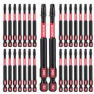 Conjunto de chaves de fenda GEINXURN Impact Tough SQ2, pacote com 30 Conjunto de chaves de fenda GEINXURN Impact Tough SQ2, pacote com 30
