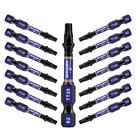 Conjunto de chaves de fenda GEINXURN T20 Torx, 15 peças, liga S2 de 5 cm