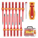 Conjunto de chaves de fenda isoladas HURRICANE 1000V 15pc Electricist