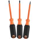 Conjunto de chaves de fenda isoladas Klein Tools 85073INS 3 peças 1000V