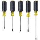 Conjunto de chaves de fenda Klein Tools 80031 de 5 peças com alça de almofada