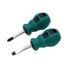 Conjunto De Chaves De Fenda Magnéticas Mini Com Cabo Curto, Portátil, Tipo Rabanete, Chave Plana E Conjunto De Chaves De Fenda Magnéticas Mini Com Cabo Curto, Portátil, Tipo Rabanete, Chave Plana E