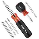 Conjunto de chaves de fenda múltiplas ARROW 2PCS 11 em 1 Standard/5 em 1 Stubby